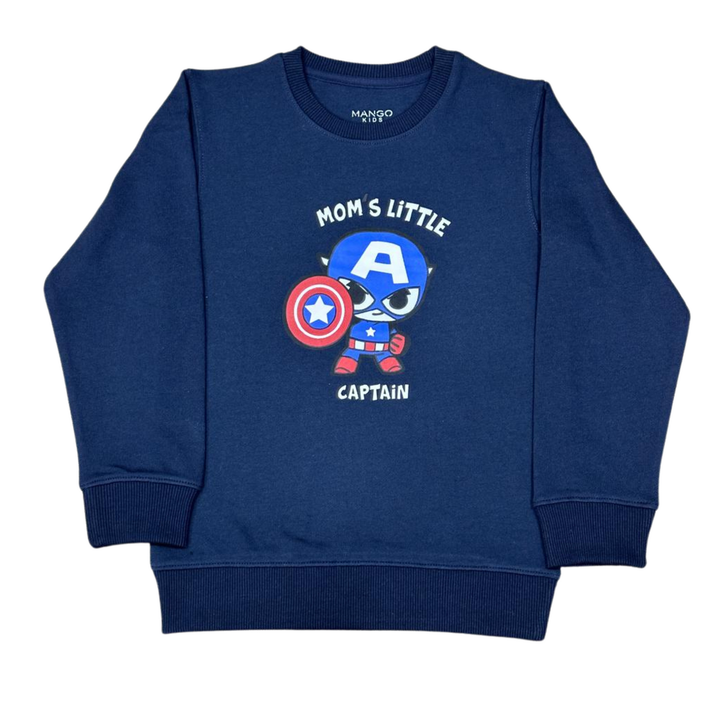 Mom Little Caption SweatShirt