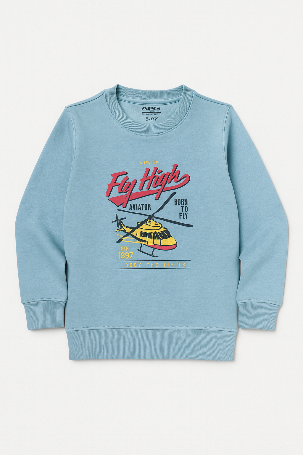 Flying Helicopter Sweatshirt