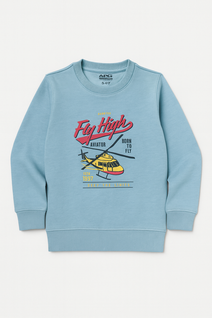 Flying Helicopter Sweatshirt