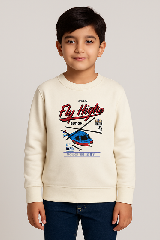 Flying Helicopter Sweatshirt