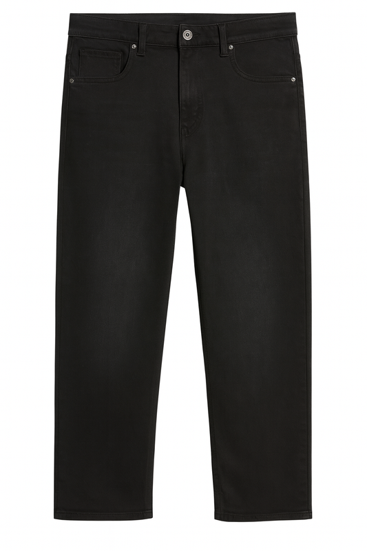 Regular fit Black Denim Men's