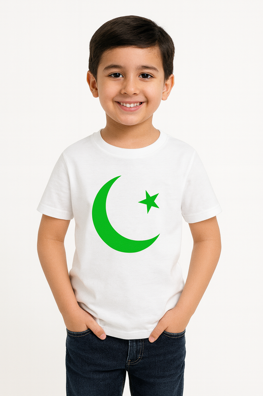 Moon & Star 14 Aug Kids Tee